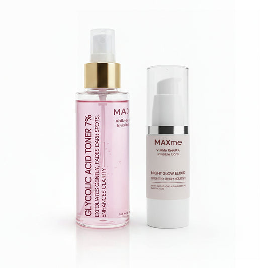 Overnight Clarity Pair (Night Exfoliation + Skin Repair)